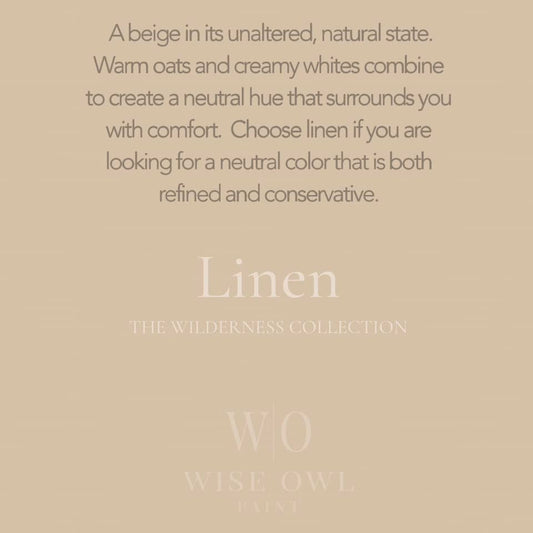 Wise Owl One Hour Enamel - Linen